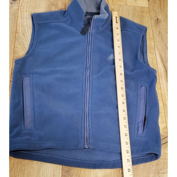 Vintage Nike ACG Therma-Fit Layer 2 Full Zip Fleece Vest Women's Size Small Navy - Picture 6 of 6